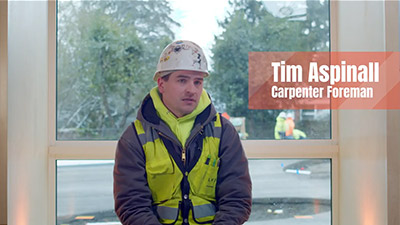 Carpenter Tim Aspinall